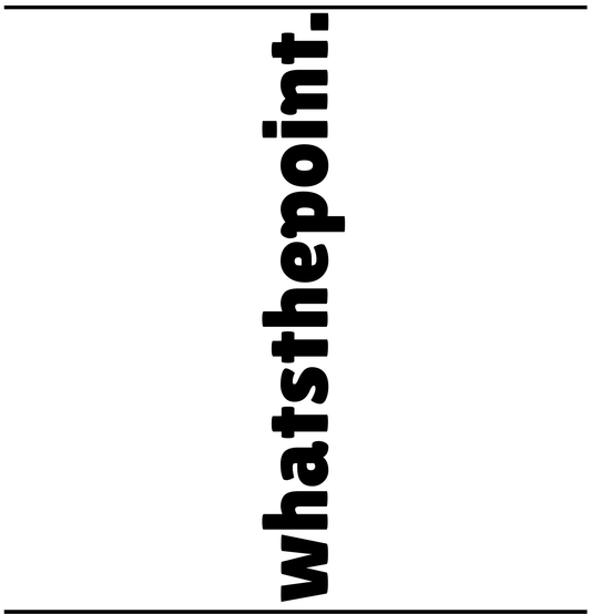 whatsthepoint. - Handmade Gimmick